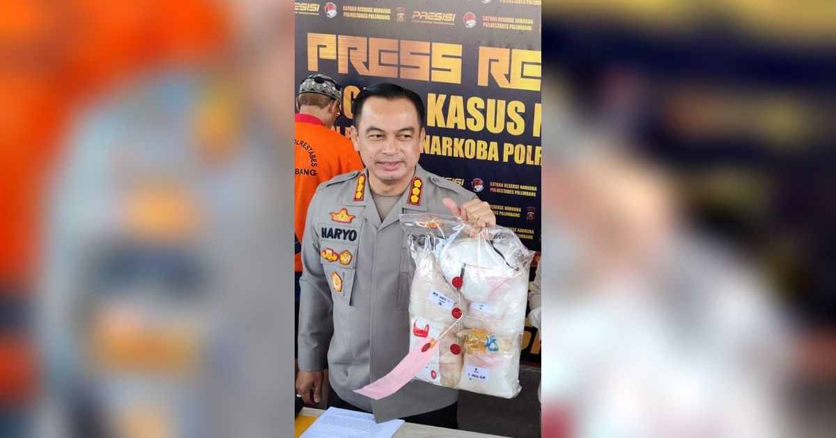 Polisi Tangkap Kurir Napi Nusakambangan, Sabu Seberat Hampir 10 Kg Disita