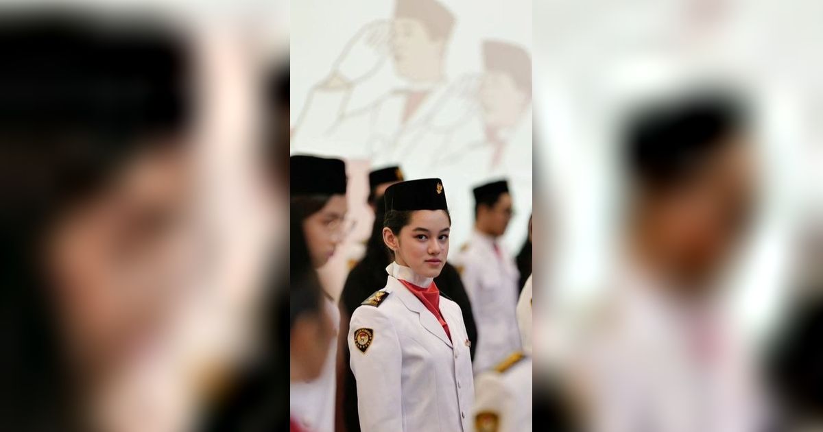 8 Potret Shaista Anak Rionaldo Stockhorst, Menjadi Anggota Paskibraka Di Sekolah, Membuat Sang Ayah Merasa Haru Dan Bangga.