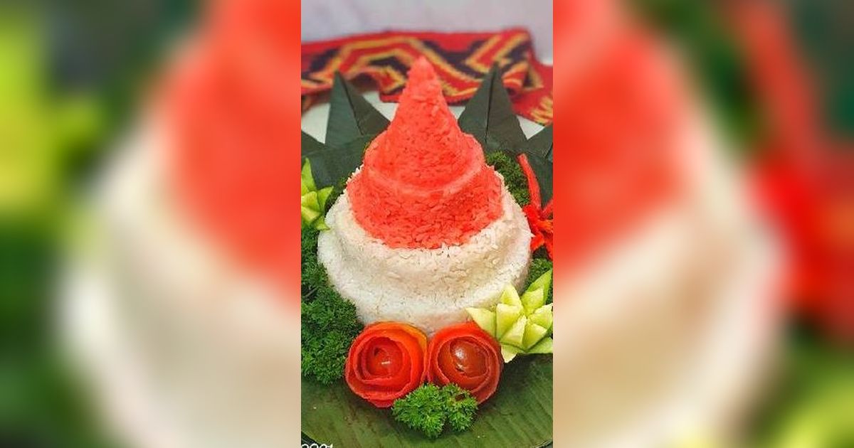 3 Resep Tumpeng Merah Putih Berbagai Bahan, Cocok untuk 17 Agustus