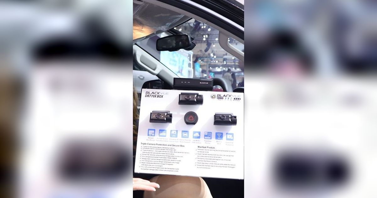 Perkenalkan Dashcam Masa Depan, Blackvue DR770X Box, di GIIAS 2023