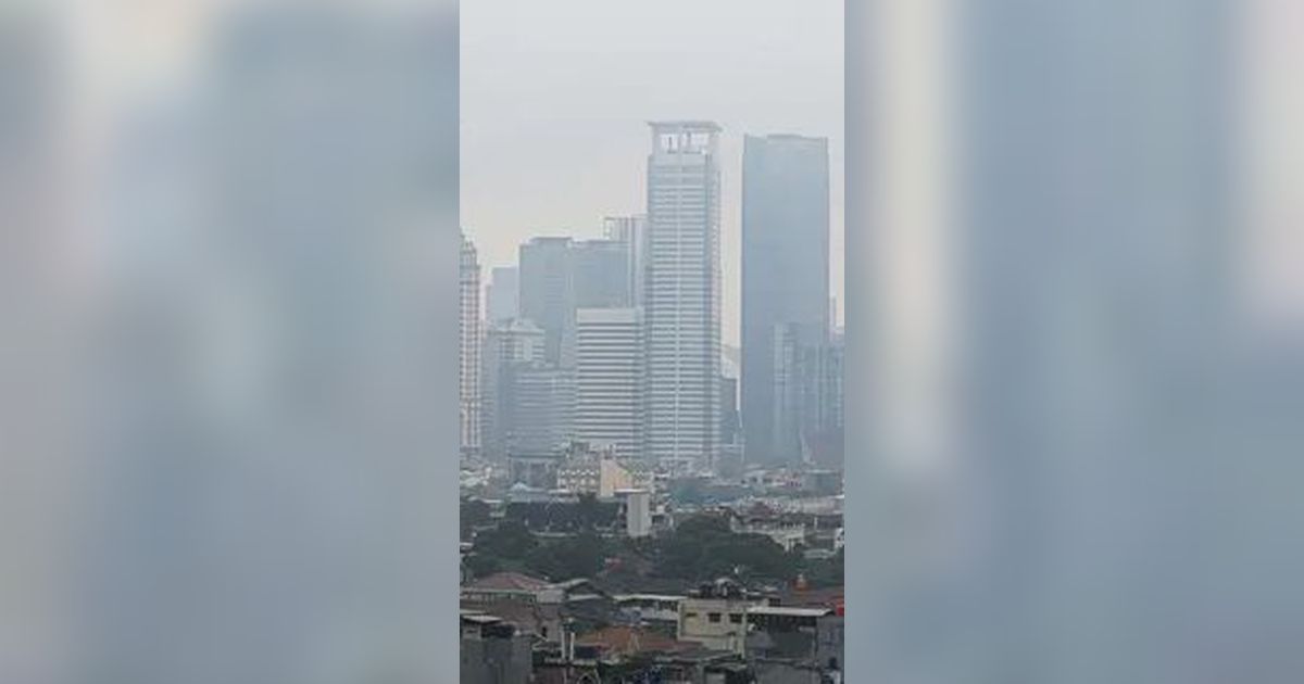 Kondisi Polusi Udara di Jakarta Pagi Ini