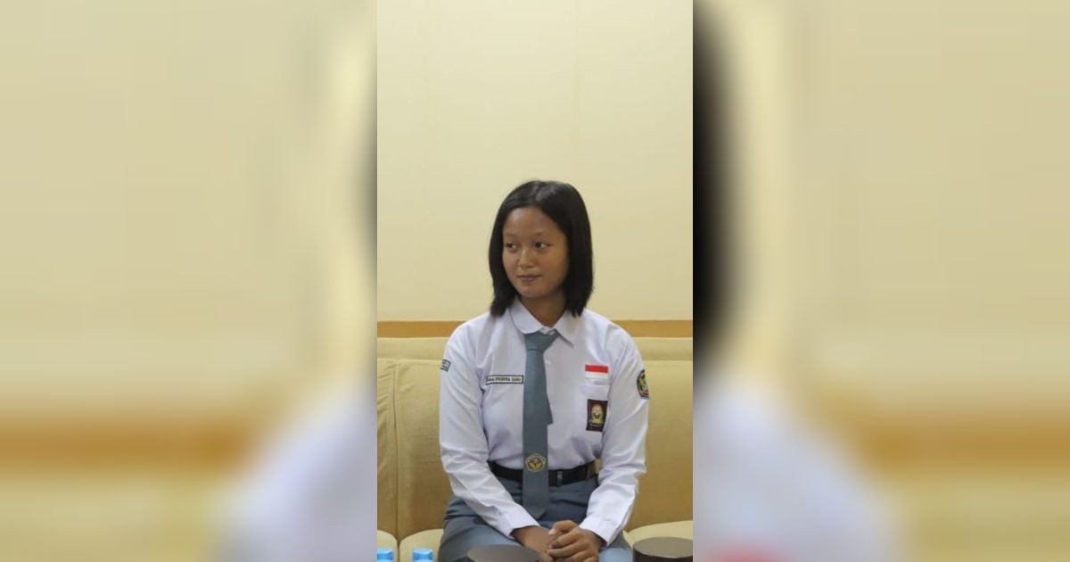 Kisah Bunga Puspita Sari, Anak Buruh Setrika Jadi Anggota Paskibraka Nasional 2023