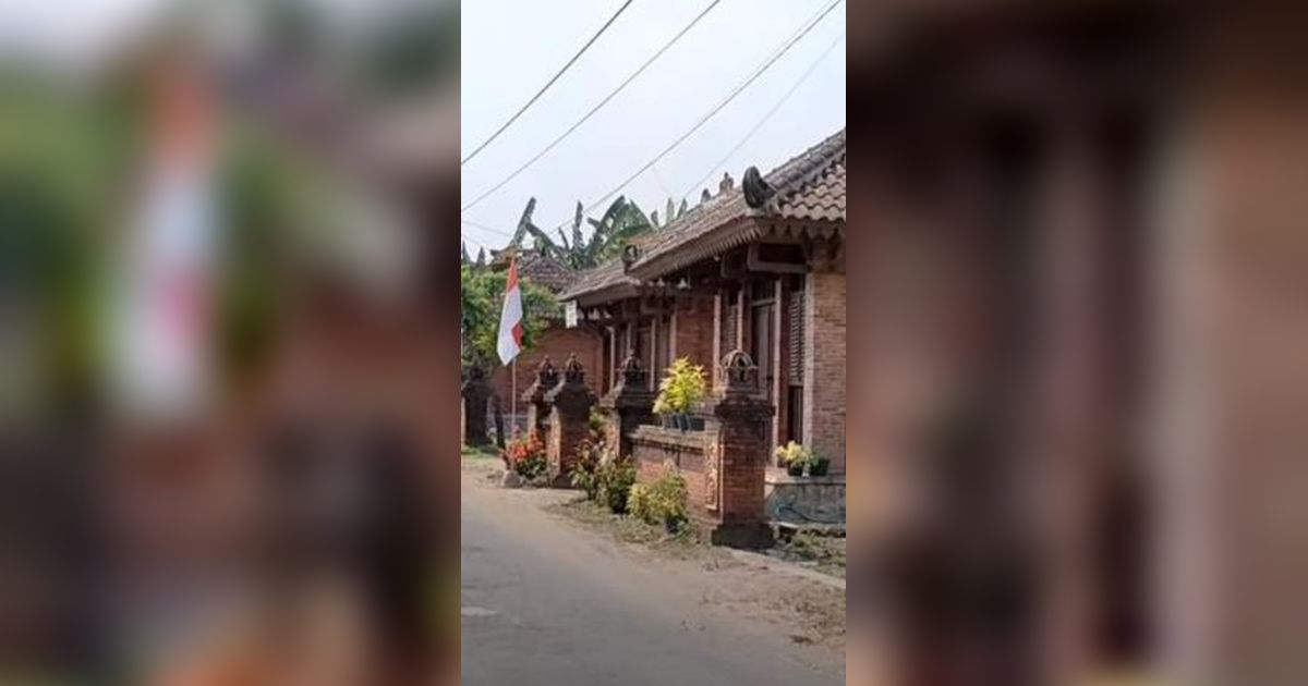 Seperti Masuk ke Zaman Dulu, Begini Potret Kampung Majapahit yang Resik dan Asri