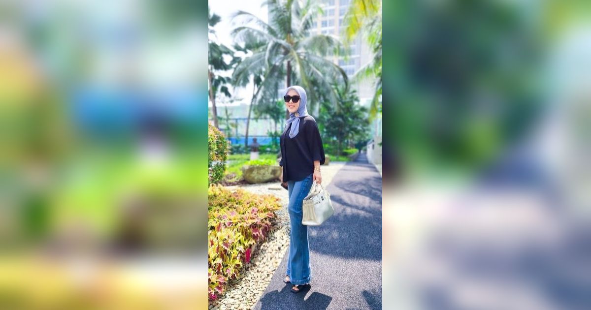 8 Potret Syahrini, Yang Singgah Semalam di Jakarta, Temu Kangen Bersama Keluarga
