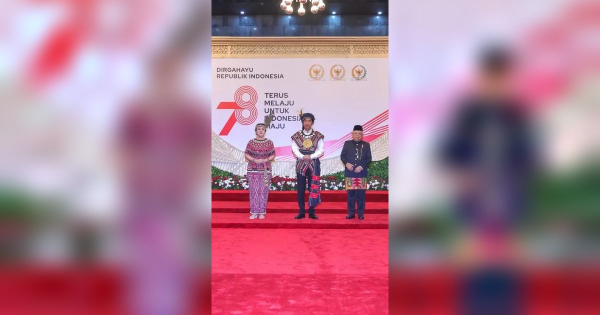 Puan Pakai Baju Adat Dayak di Sidang Tahunan MPR, Motif Kainnya Ternyata Sakral