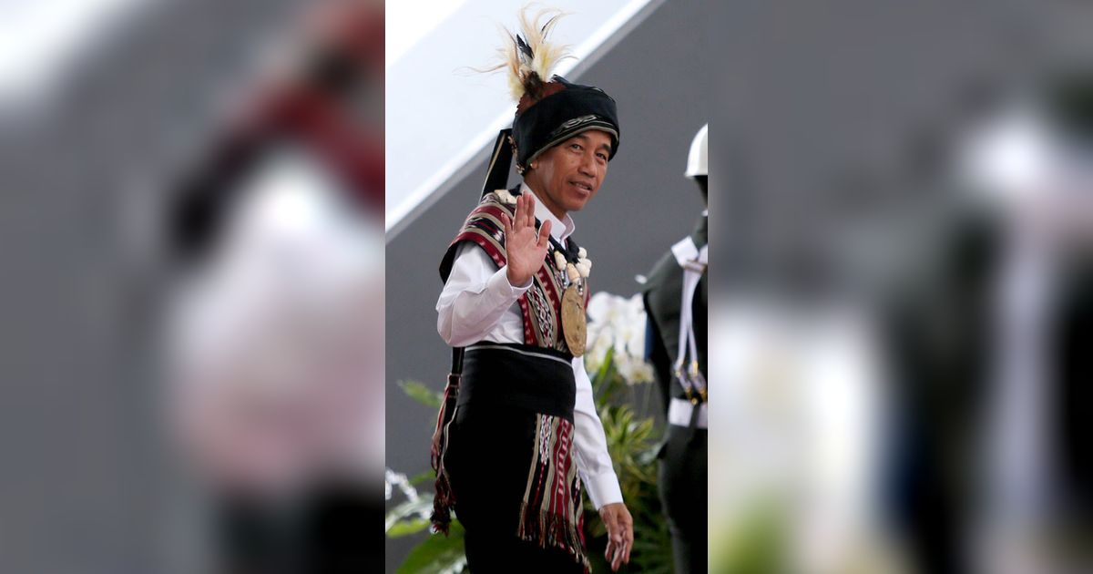 FOTO: Makna dan Filosofi Baju Adat Tanimbar yang Dipakai Jokowi di Sidang Tahunan MPR, Lambang Kebesaran Seorang Raja