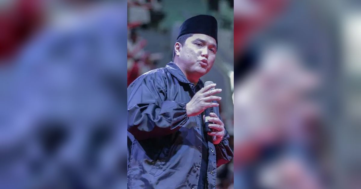 Erick Thohir soal Kemungkinan Jadi Cawapres Prabowo: Tahunya Enggak Diusulkan Hahaha