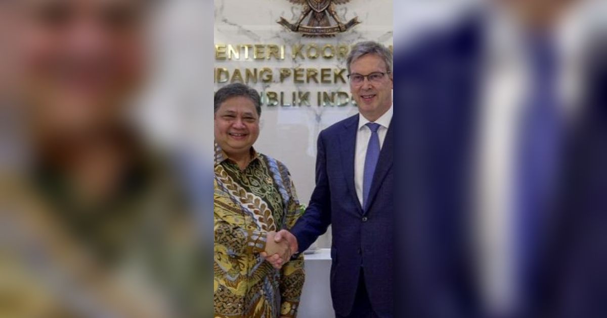 Airlangga Apresiasi Kerja Sama Uni Eropa dengan Indonesia