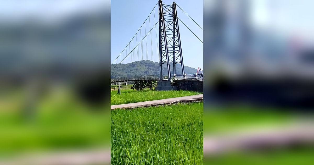 Potret Jembatan Gantung Panyindangan Sumedang, Pernah Jadi Lokasi Syuting Film Suzzanna