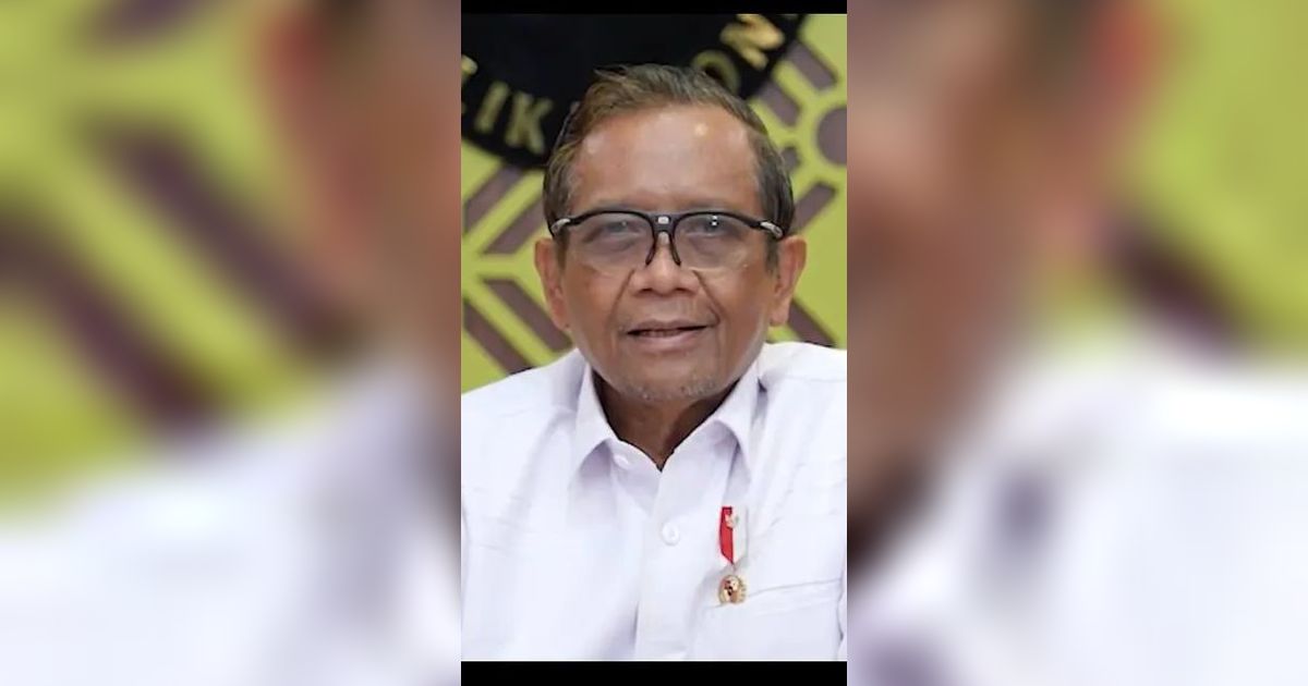 Mahfud Soal Usulan Amandemen UUD 1945: Silakan Aja