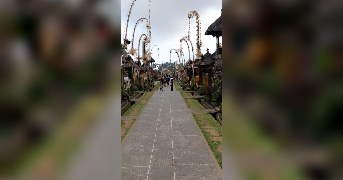 FOTO: Jalan-Jalan ke Desa Penglipuran di Bali, Kawasan Wisata Terbersih Sedunia