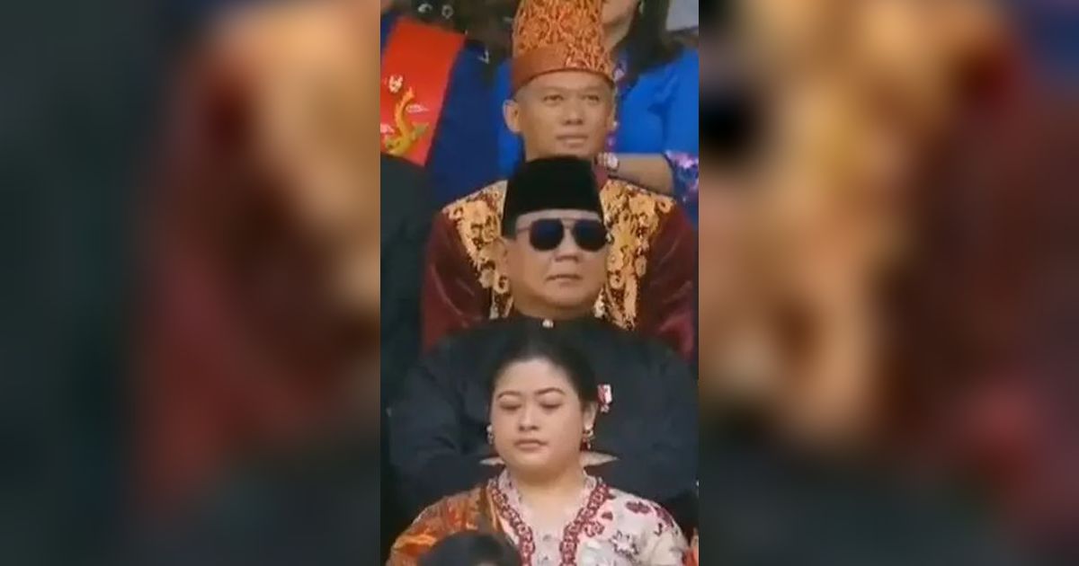 VIDEO: Momen Unik Prabowo Baru Sadar jadi Sasaran Sorakan, Gayanya Asik!