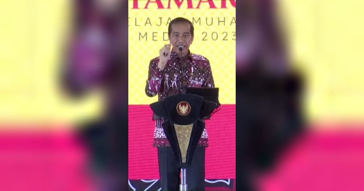 Lepas Rindu dengan Pelajar Muhammadiyah di Medan, Jokowi Tunda Keberangkatan ke Afrika