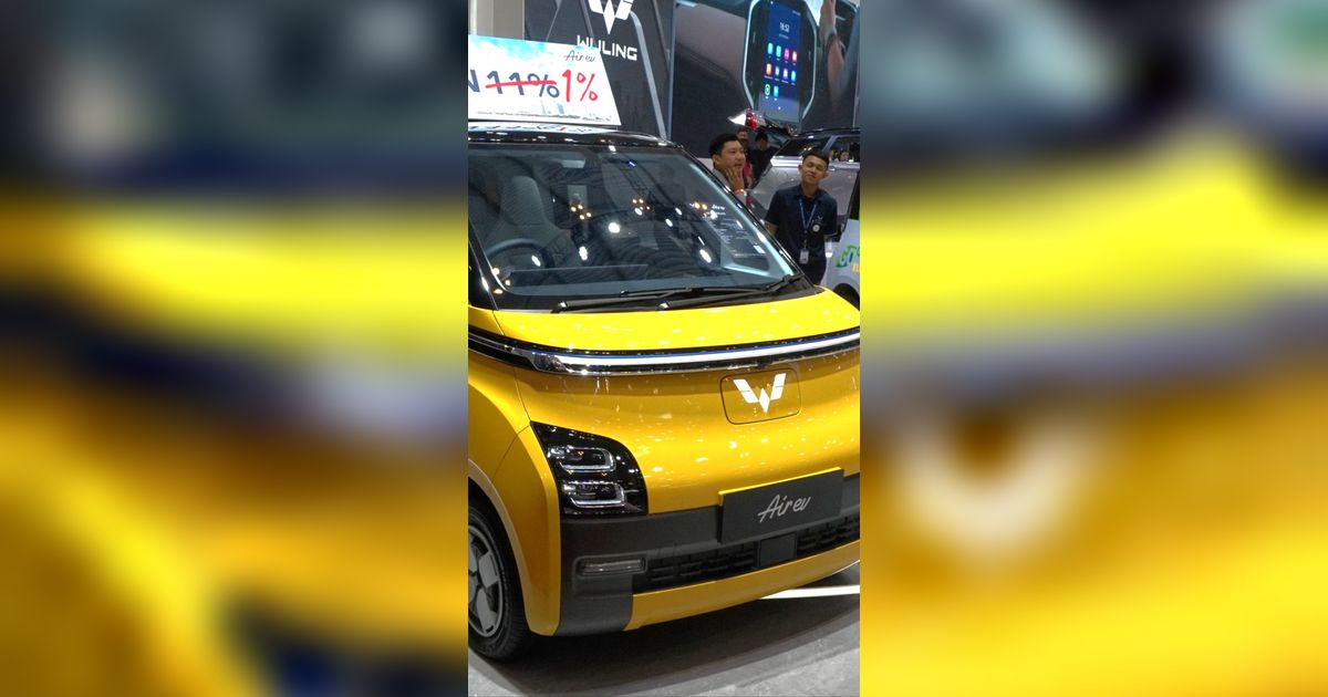 Mobil Listrik Wuling Air ev Makin Beragam dan Terjangkau dengan Varian Termurah Lite