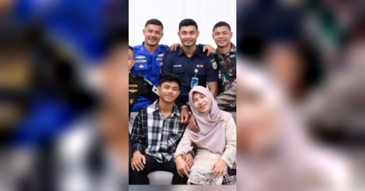 Kisah Wanita Sendirian Besarkan 6 Anak Laki-Lakinya, Sudah Dewasa Jadi TNI, Brimob hingga Satpol PP