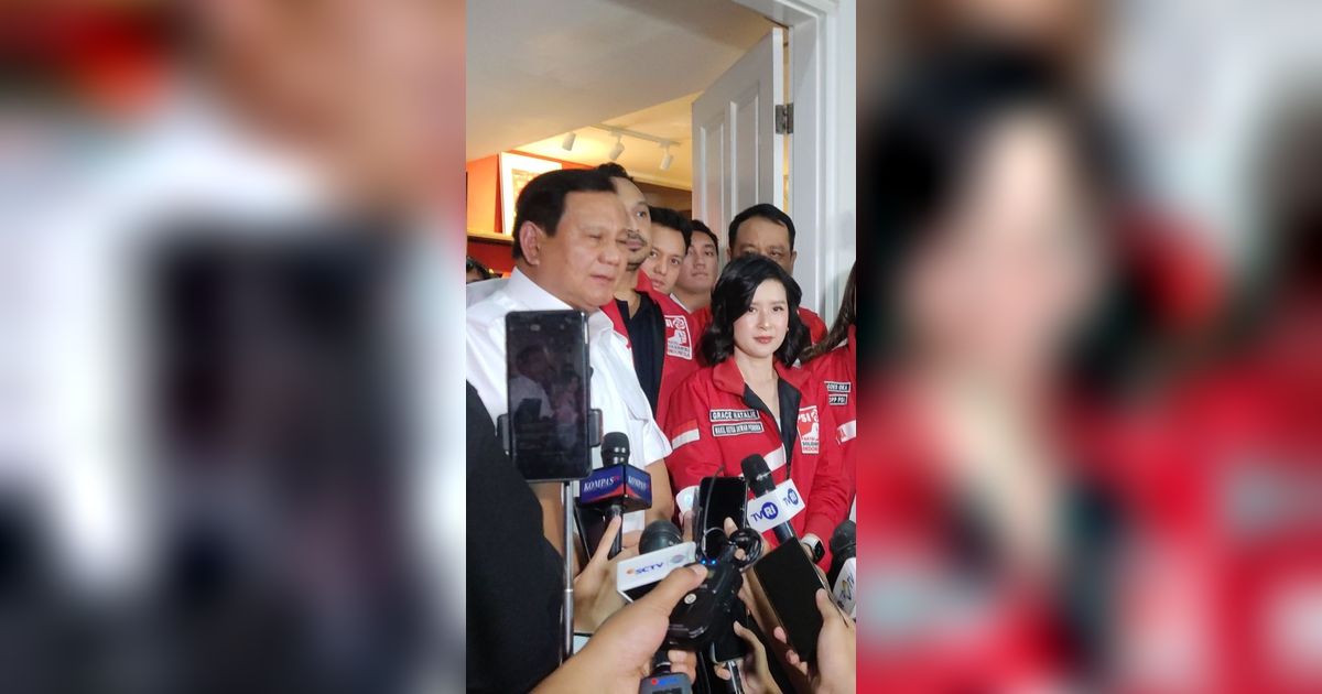 Lirikan Grace Natalie PSI ke Prabowo: Makin Terlihat Arah Dukungan Pak Jokowi