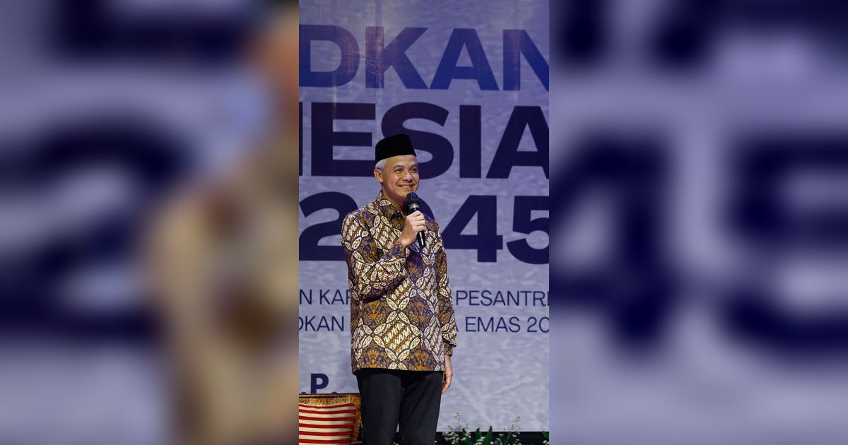 Ganjar Bicara Pentingnya Pendidikan Karakter bagi Milenial Demi Indonesia Emas 2045