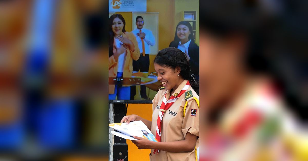 FOTO: LPS bersama OJK Edukasi Anak Muda Agar Menabung di Bank Melalui Gerakan Satu Rekening Satu Pelajar