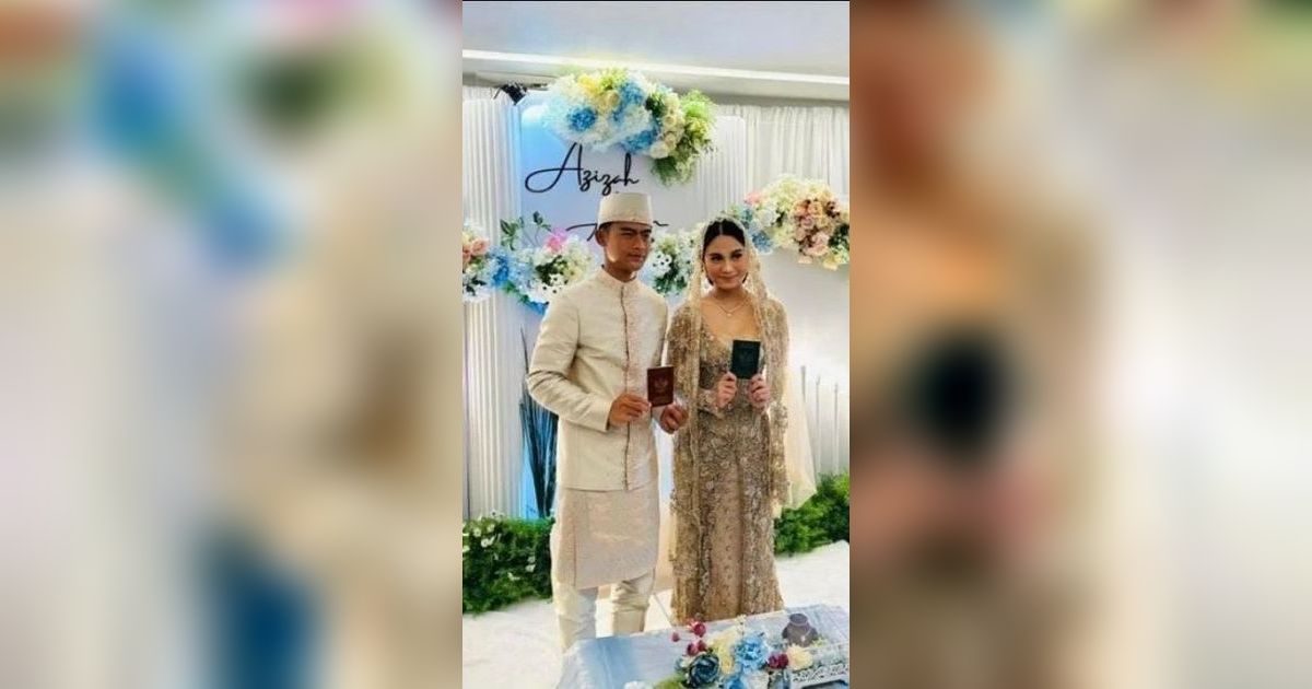 10 Foto Upacara Pernikahan Antara Pratama Arhan dan Azizah Salsha Diadakan di Masjid Tokyo