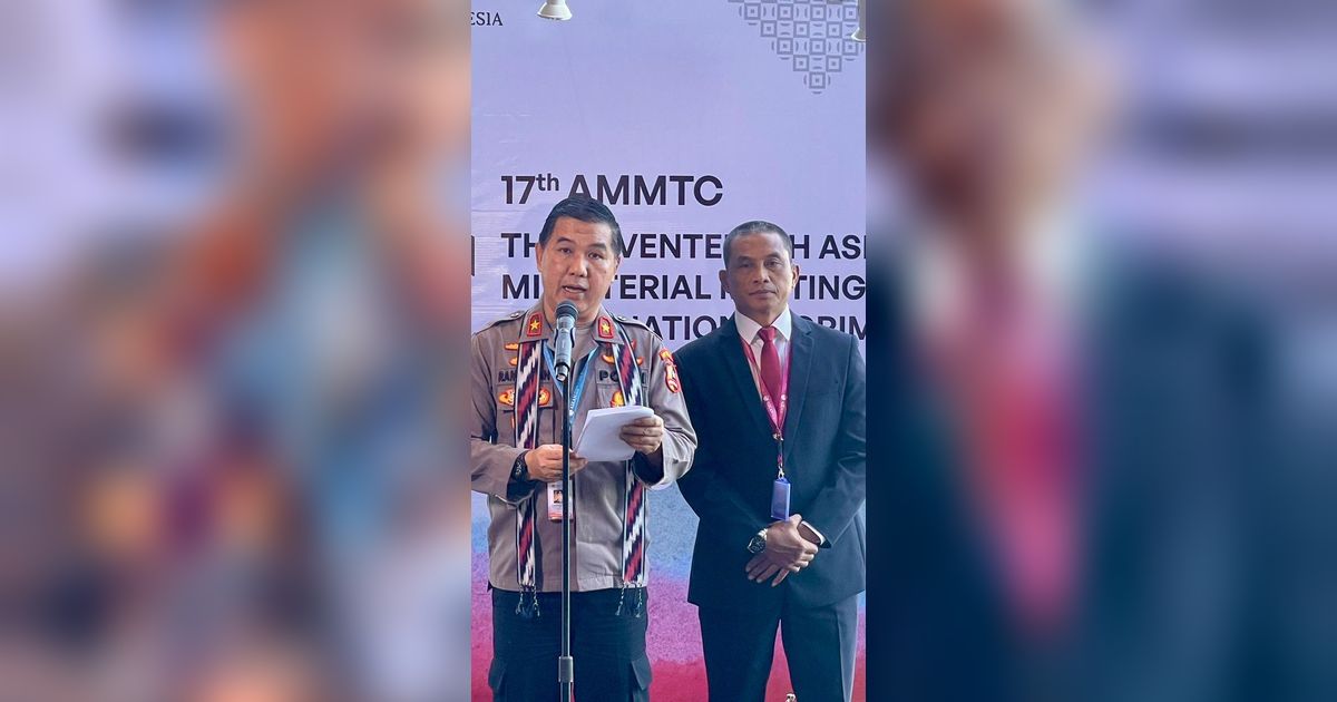 Di Forum AMMTC, Menteri se-ASEAN Sepakat Kejahatan Transnasional Harus Terus Diwaspadai