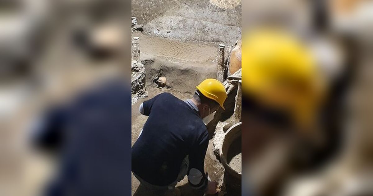 Vila Mewah Berusia 2000 Tahun yang Terkubur Abu Vulkanik Ditemukan di Pompeii, Ada Kamar Khusus Budak
