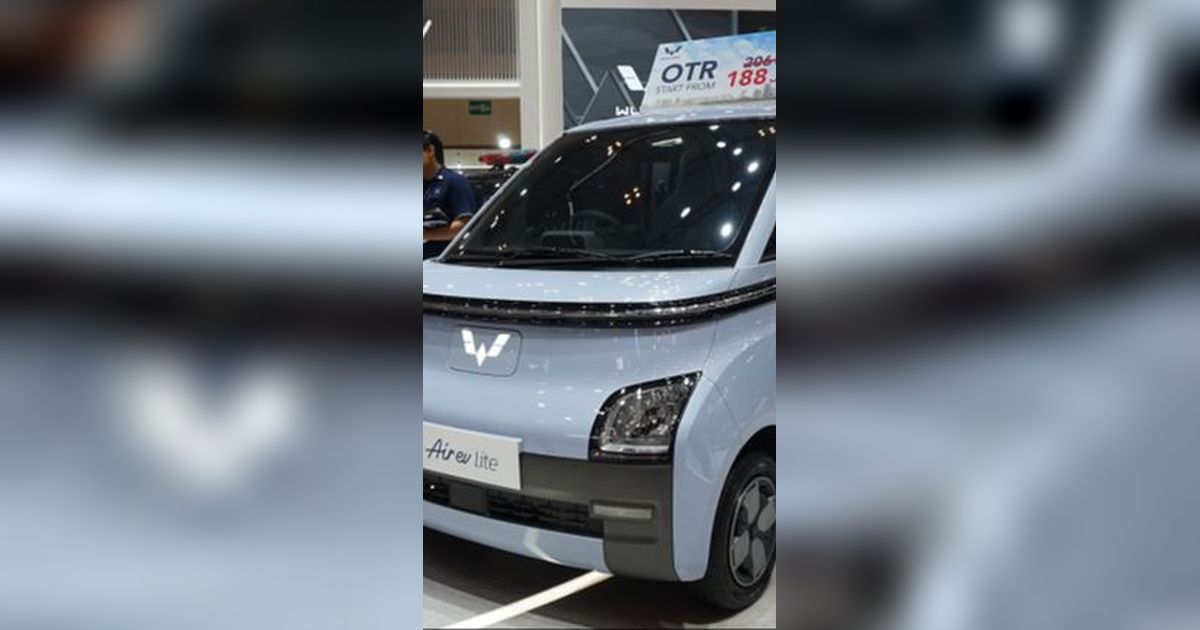 Jadi Mobil Listrik Paling Murah di GIIAS 2023, Berapa Penjualan Wuling Air ev Lite?