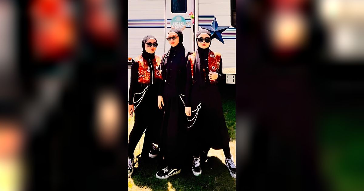 Kisah Trio Hijaber Metal Garut Voice of Baceprot Manggung di Amerika, Dipuji Penonton Lokal