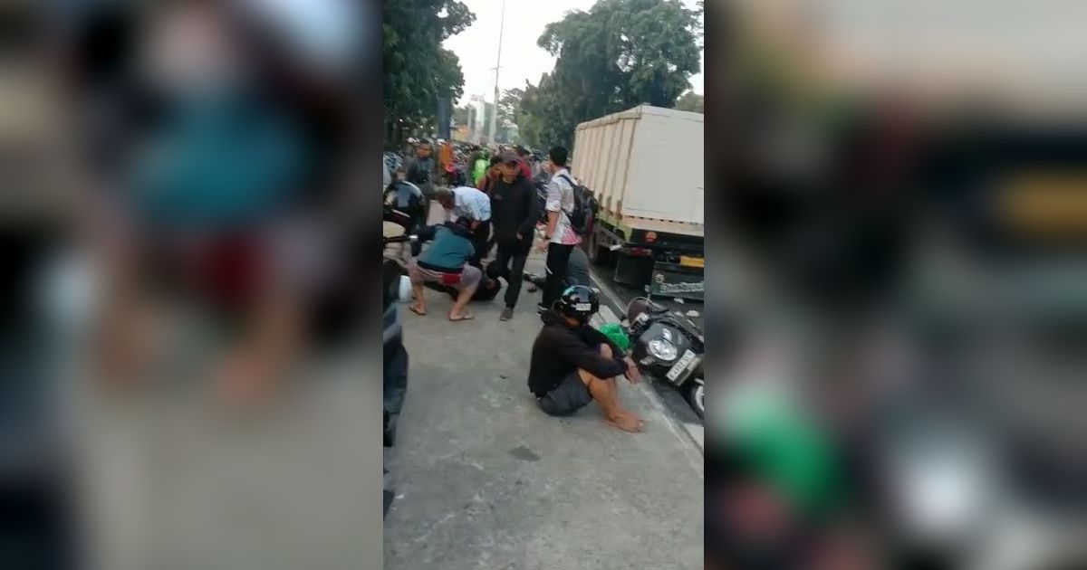 Penyebab Truk Tabrak Pemotor di Lenteng Agung: Kaget Disalip Mobil, Hantam Motor Lawan Arus