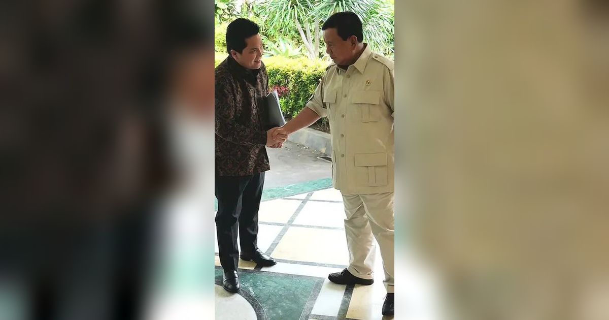 Elektabilitas dan Popularitas Disebut Modal Kuat Erick Thohir Diusung Jadi Cawapres