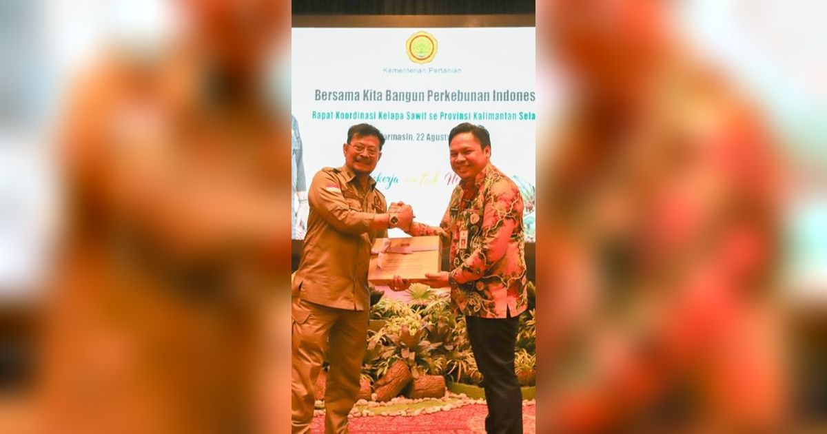 Kementan Perkokoh Tata Kelola Memajukan Kelapa Sawit di Kalimantan Selatan