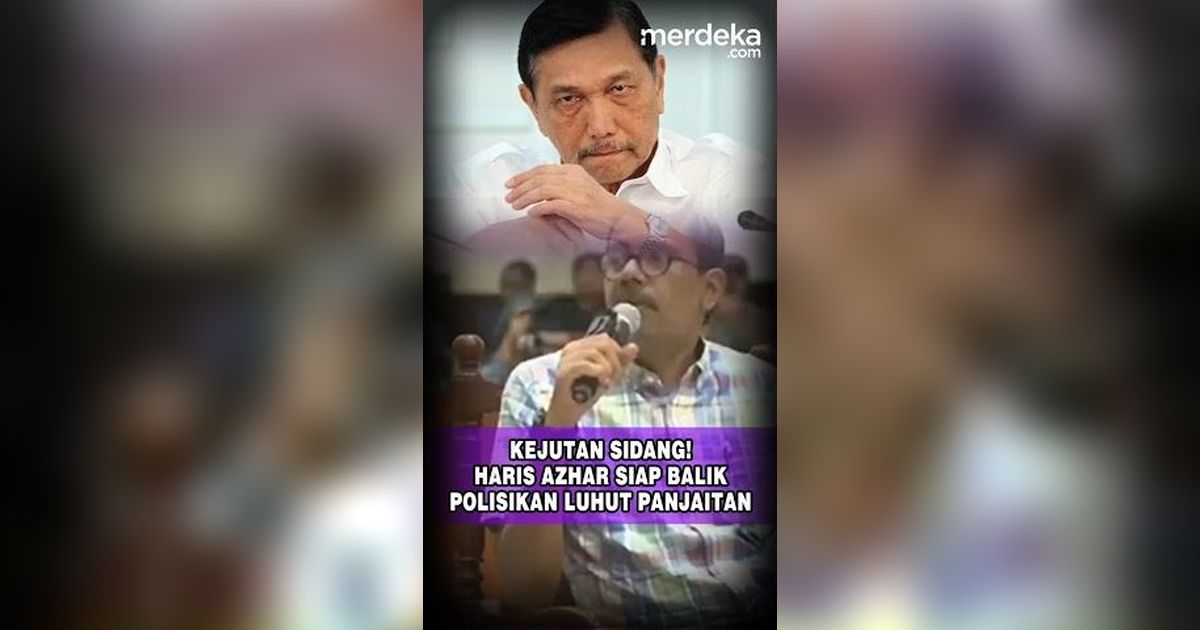 Dituduh Minta Saham, Haris Azhar Siap Balik Polisikan Luhut