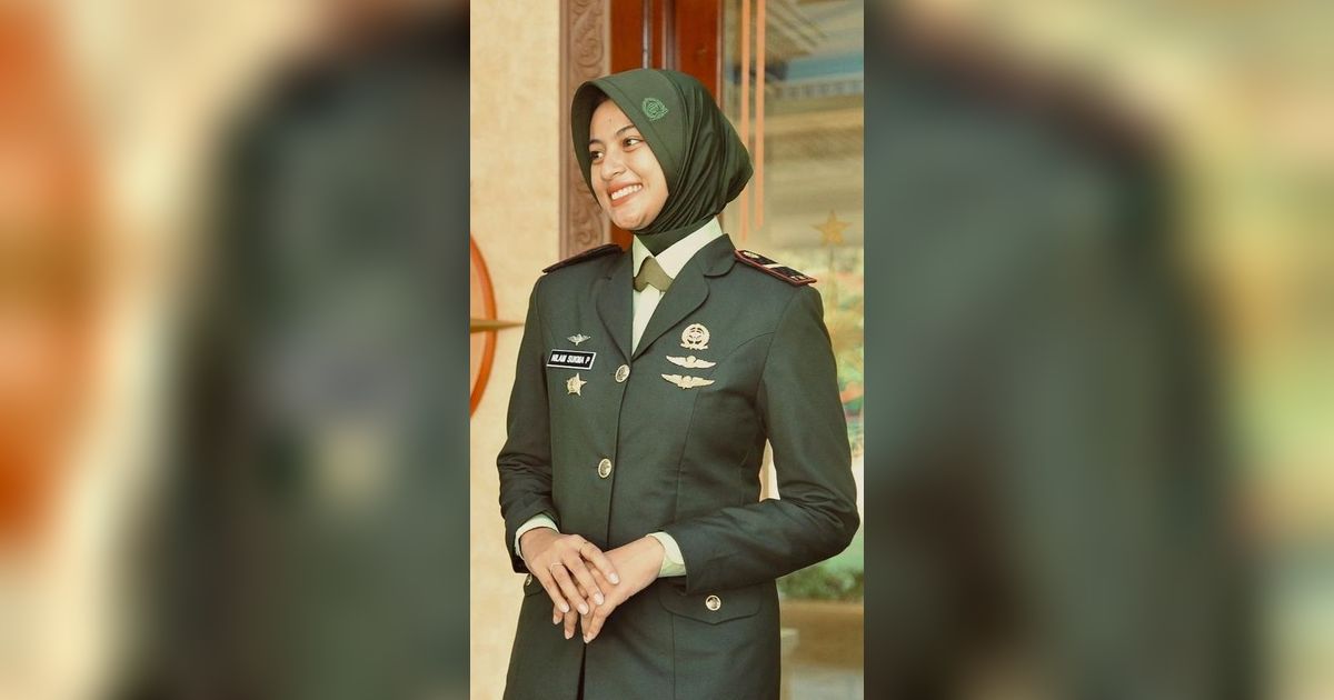 Kini Berhijab, Ini Transformasi Perwira TNI Nilam Sukma Dulunya Paskibraka 2016