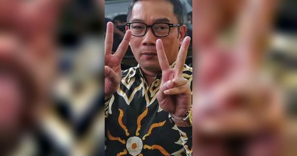 Nasihat Ridwan Kamil kepada Pemilih Muda: Harus Ikut Memilih, Pilih yang Anda Sukai