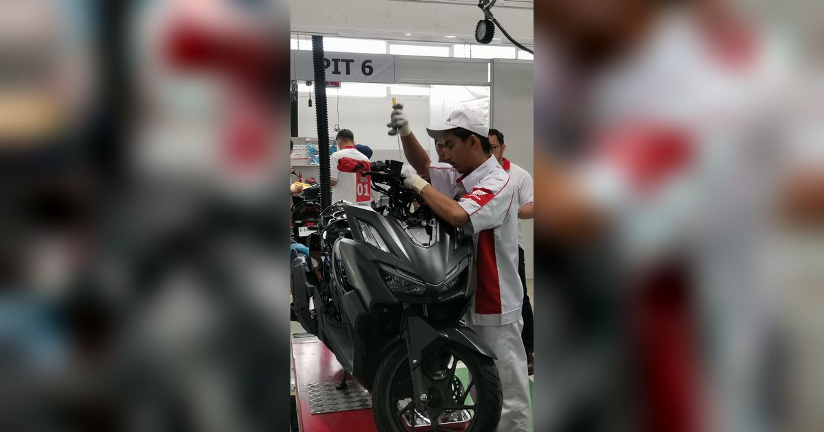 Honda Gelar Lomba Adu Mekanik untuk Teknisi Bengkel AHASS, Berhadiah Motor Vario 160