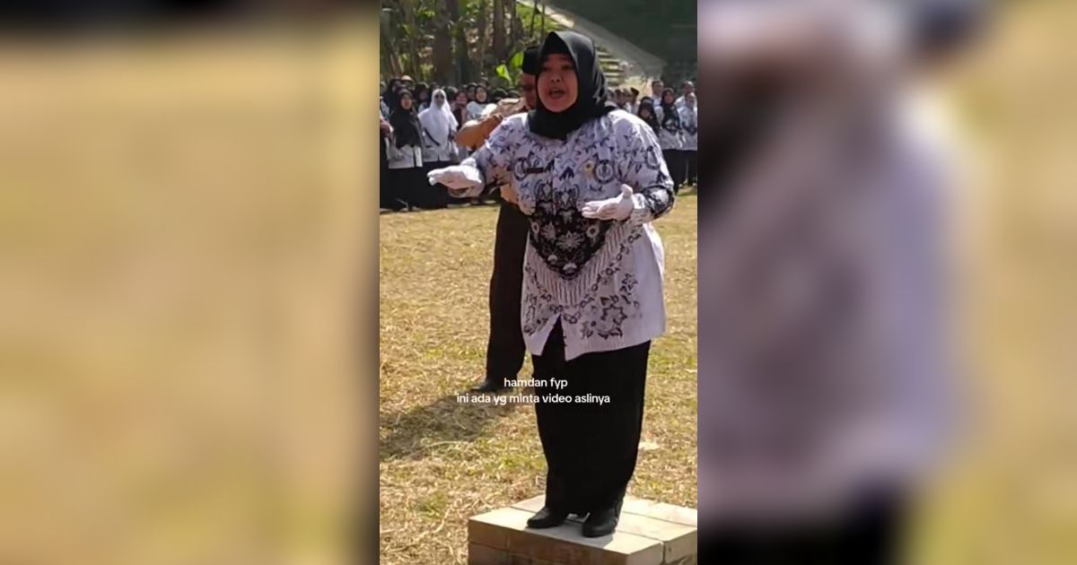 Viral Dirigen Emak-Emak Powerfull dan Energik sampai Dipuji Komposer Senior Addie MS