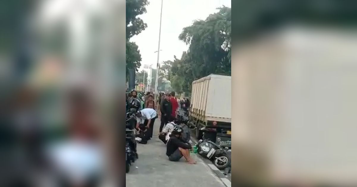 Kecelakaan Truk vs Motor Lawan Arus di Lenteng Agung, Polisi: Pemotor Bisa Jadi Tersangka