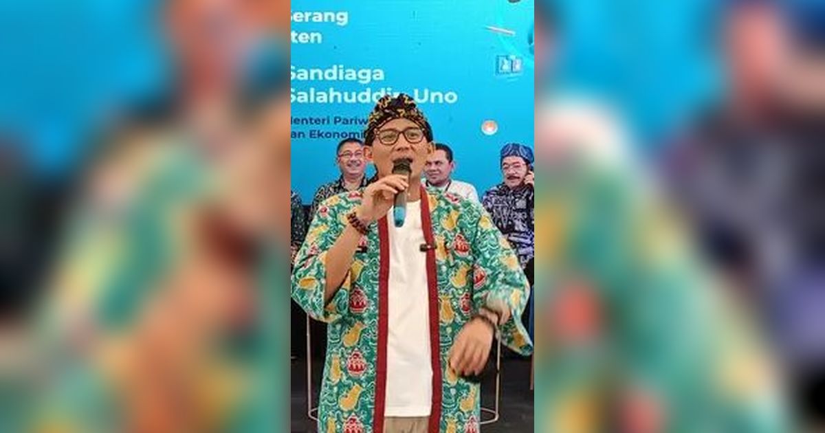 PDIP Serukan Duet Ganjar-Anies, Begini Respons Sandiaga