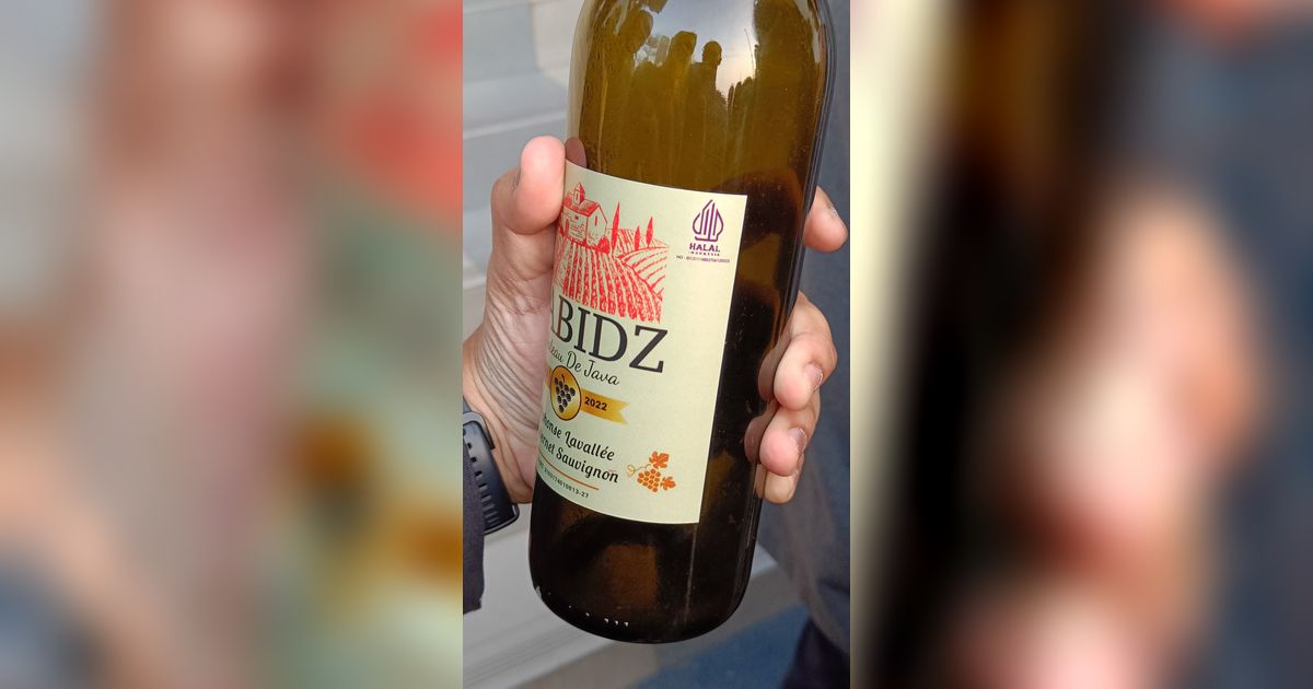 Produsen Wine Nabidz Berlogo Halal Dipolisikan Terkait Penipuan Publik