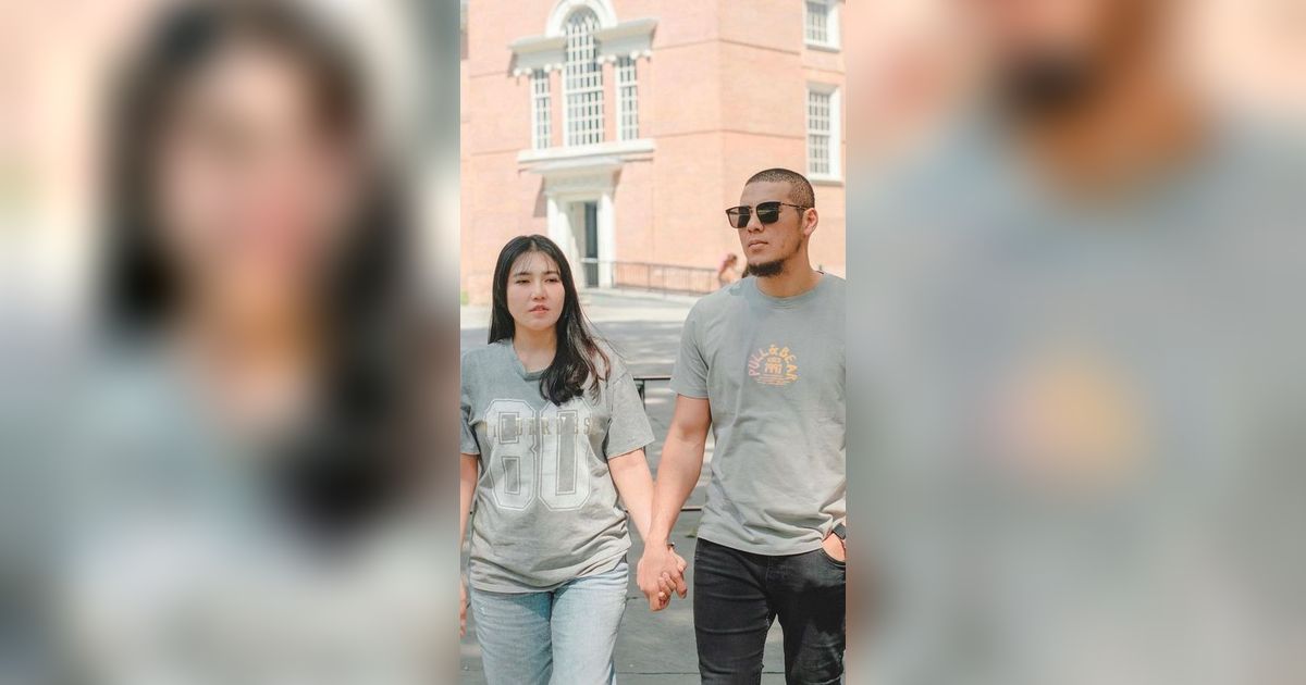 Potret Cantik Via Vallen di Amerika Serikat Bersama Suami: Berasa Prewed Lagi