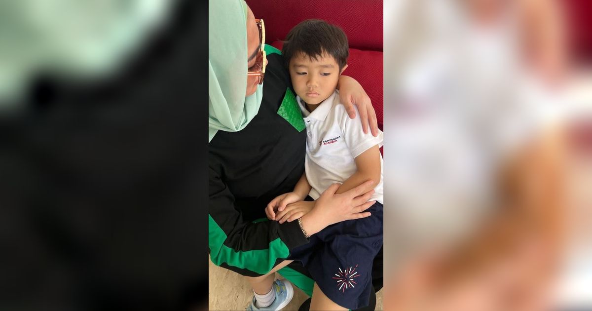 Anak Bella Shofie Jatuh di Sekolah Sampai Muntah-muntah dan Dilarikan ke Rumah Sakit