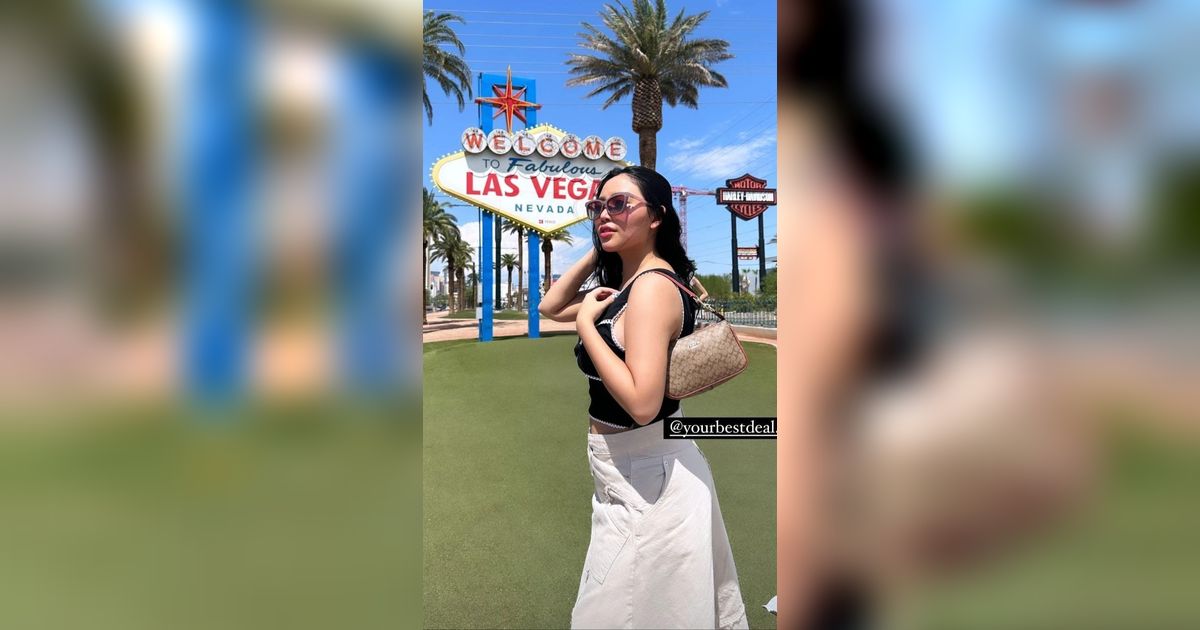 Momen Liburan Mewah Rachel Vennya di Las Vegas, Kamar Hotel Luas Super Cozy & Mau Sewa Limousine