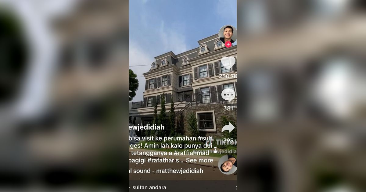 Mewahnya Komplek Perumahan Raffi Ahmad di Andara, Rumah-rumahnya Tak Ada yang Jelek