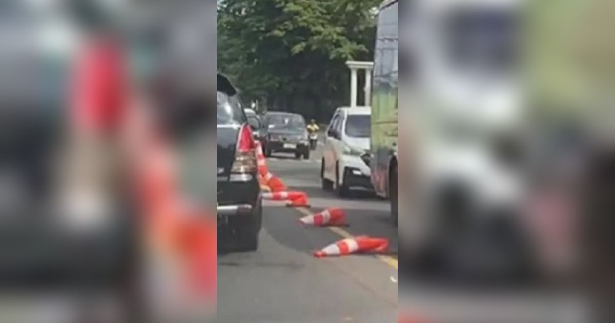 Viral Video Pembatas Jalan Melelah Diduga karena Cuaca Panas Semarang, Begini Fakta Sebenarnya