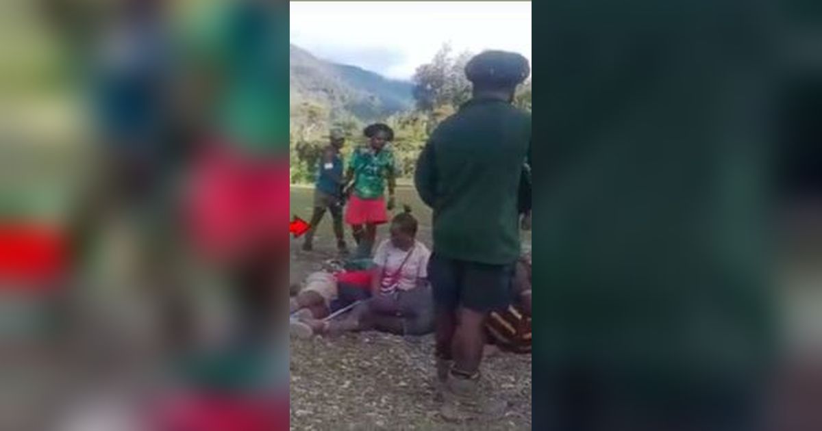 Polisi Dalami Video Diduga KKB Aniaya Warga Sipil di Papua