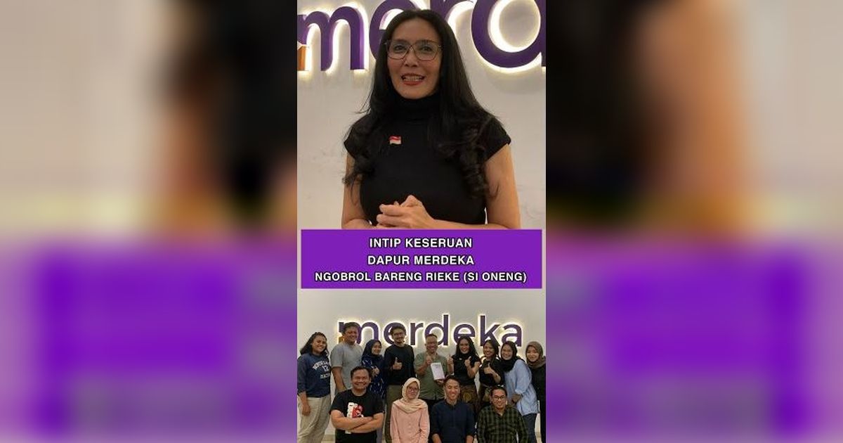 Intip Keseruan Dapur Merdeka Bareng Rieke 'Si Oneng' Pitaloka