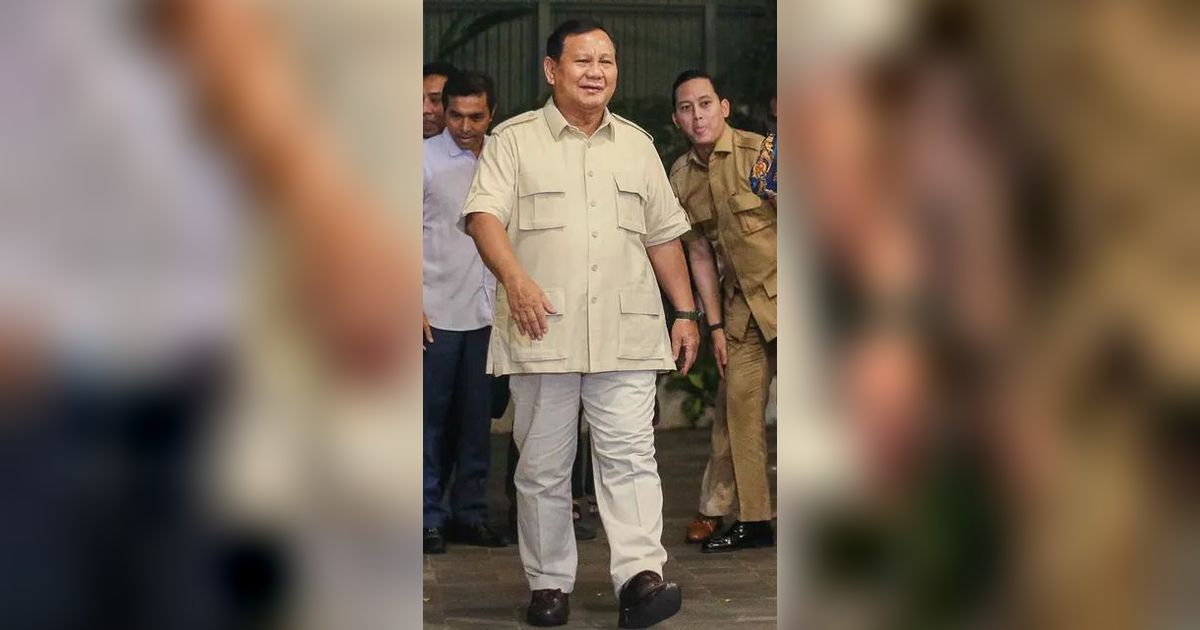 Prabowo Sapa Hatta Rajasa di Acara HUT PAN: Kita Juga Punya Sosok Rambut Putih