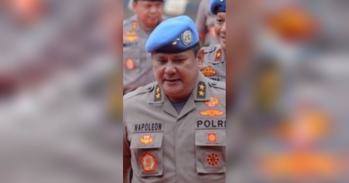 Irjen Napoleon Bonaparte Tak Dipecat dari Polri, Hanya Dijatuhi Sanksi Demosi