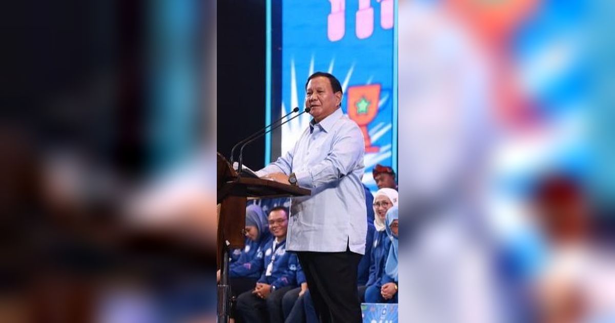 Cerita Lucu Prabowo Dilirik Terus sama Si Cantik Jasmine dari Timur Tengah, Bikin Geger Acara PAN