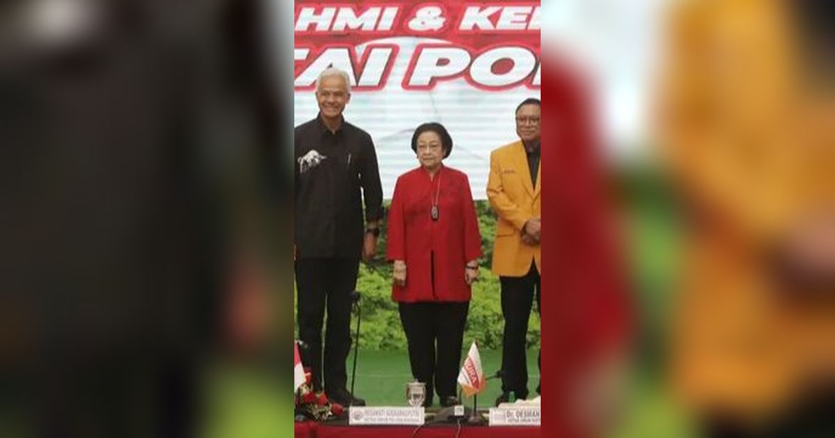 VIDEO: Tawa Gurih Ganjar Dapat Pantun dari Hasto saat Kerja Sama PDIP & Hanura