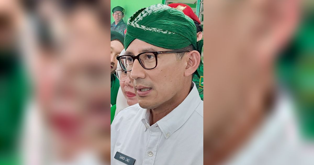 Ramai Wacana Duet dengan AHY, Sandiaga Uno Ungkap Sikap PPP